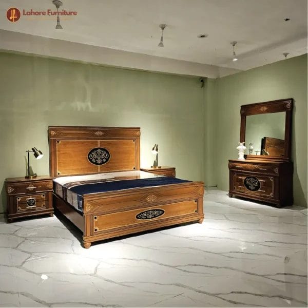 Maple Symphony Polished Bed#AS12 (6)